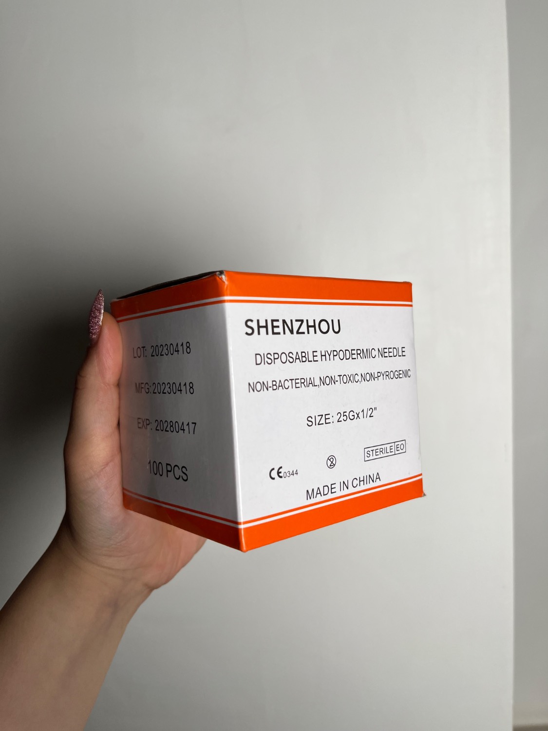 سر سوزن شنزو /  نیدل shenzo بسته 100 عددی