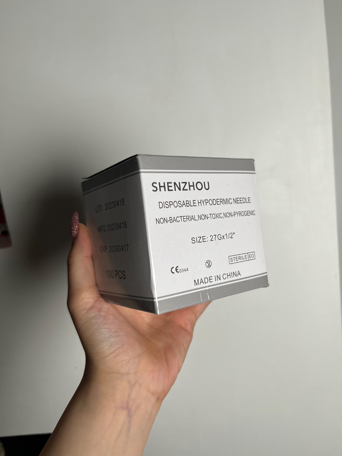 سرسوزن شنزو / نیدل shenzo بسته 100 عددی
